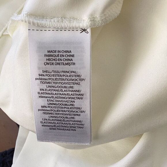 NWT Ralph Lauren Polo Golf Skort Women’s 2 Cream 16” - Picture 8 of 8